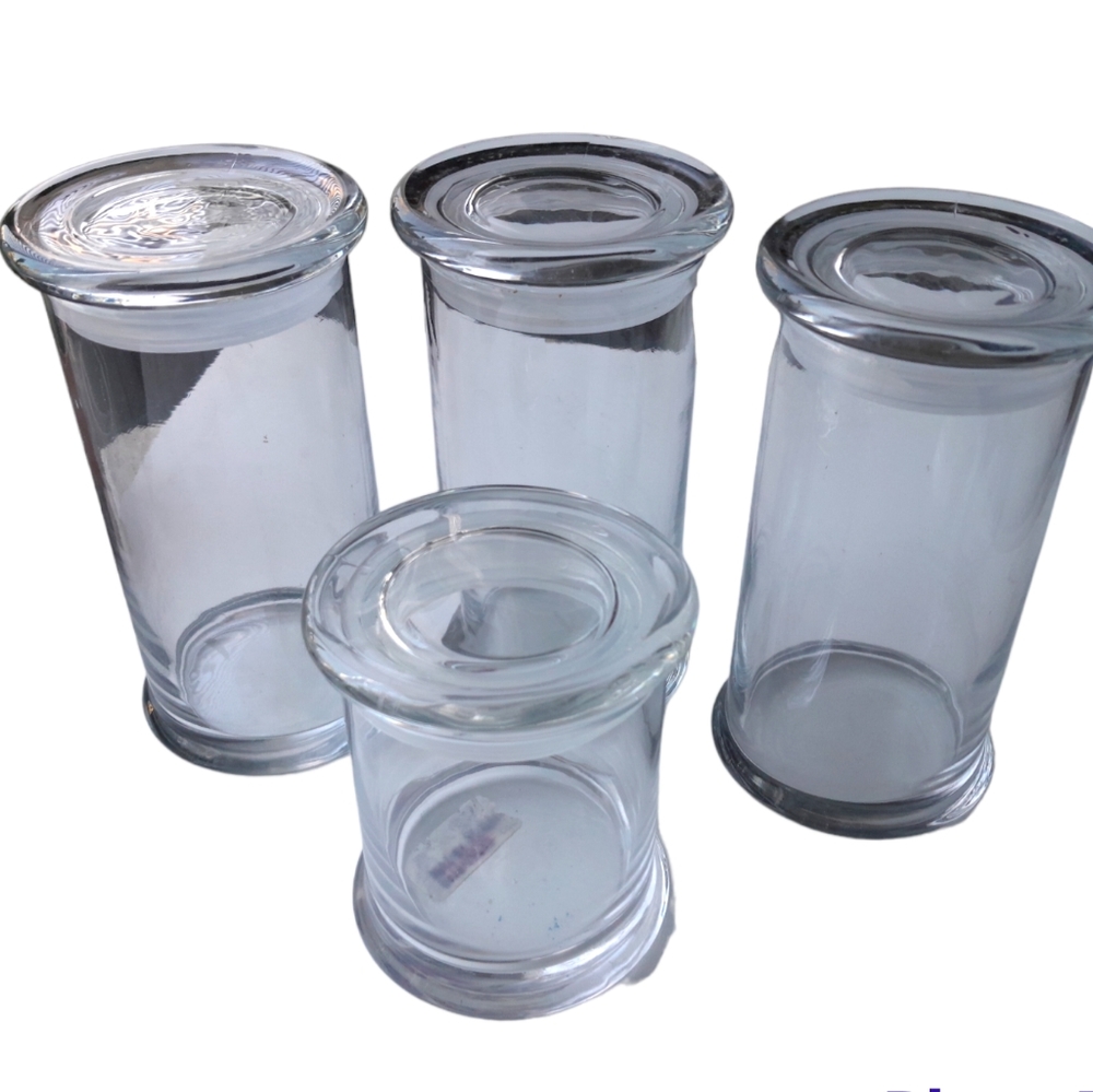 Round Glass Containers